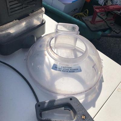 166:  E Series Rainbow Canister Vacuum with Attachments