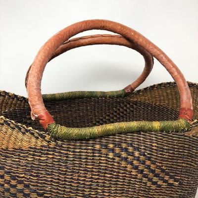 203:  Hand Crafted Basket and More