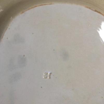 198:  Antique Staffordshire Platters