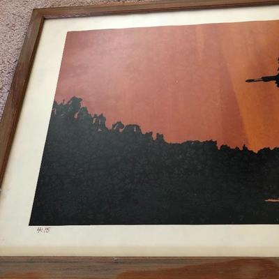 180:  Two Original Screen Prints