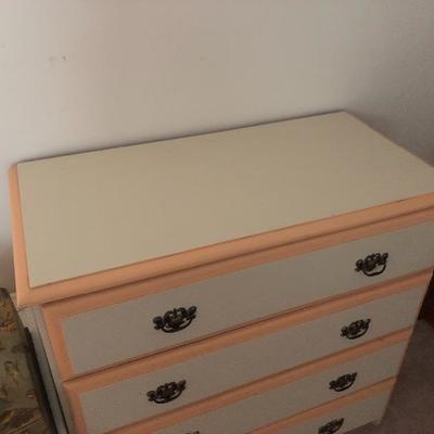 109:  Painted Colonial Dresser