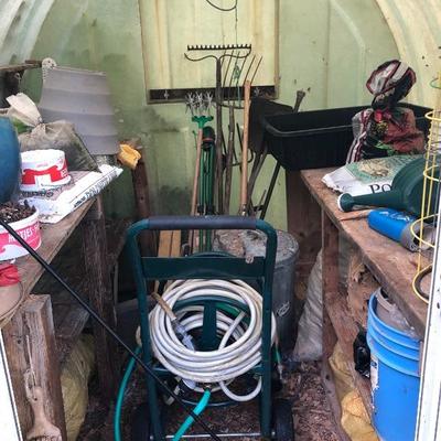 159:  Contents of Outdoor Shed