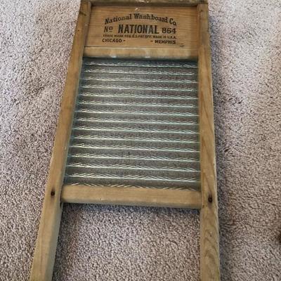 113:  Antique Washboards 