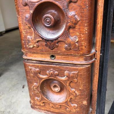 303:  Antique Singer Sewing Machine 