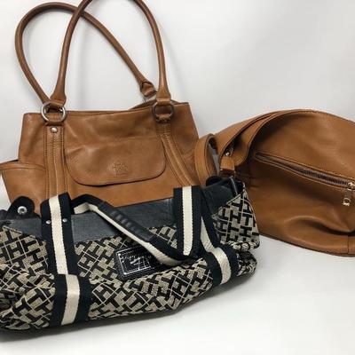 206:  Piazza Leather Purse and Tommy Hilfiger Purse 