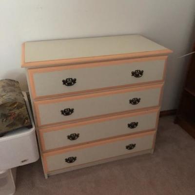 109:  Painted Colonial Dresser