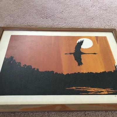 180:  Two Original Screen Prints