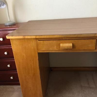 215:   Birch Wood Desk 