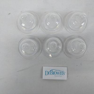 Dr. Brown's Replacement Nipples, 6 Pack - Opened