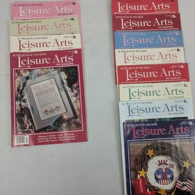 60 Leisure Arts Magazines Nov. 86 - Dec 97