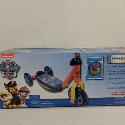 Nickelodeon Paw Patrol Scooter - Needs Assembly