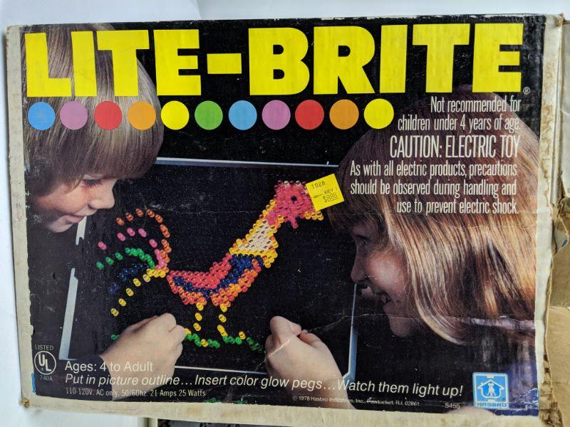 lite brite 80s
