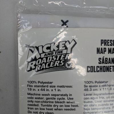 Mickey Preschool Nap Mat Sheet, Pack of 2 - Opened