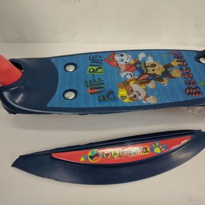 Nickelodeon Paw Patrol Scooter - Needs Assembly