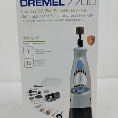 Dremel 7700 Cordless 7.2V Rotary Tool - New