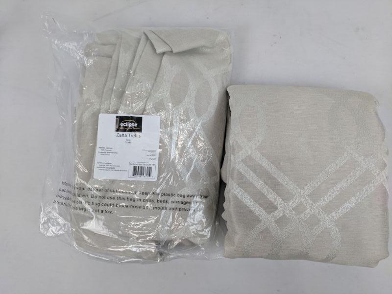 Eclipse Zana Trellis Curtain Panels Set Of 2 New Estatesales Org