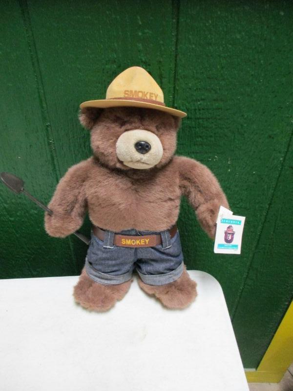 smokey the bear plush doll