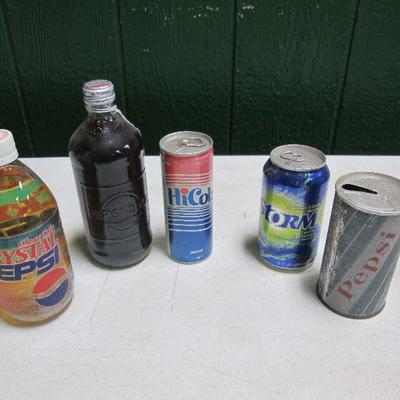 Variety of Pepsi Cola Items