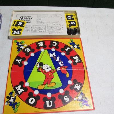 1976 Walt Disney's Mickey Mouse Board Game By Parker Brothers