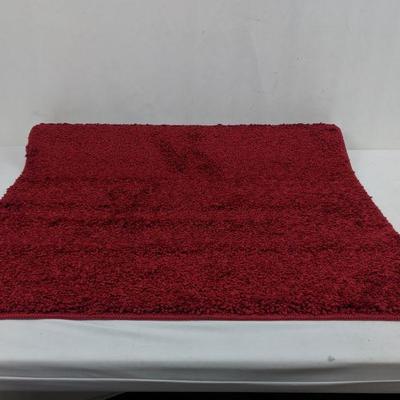 Maples Accent Rug, Autumn Red, 30