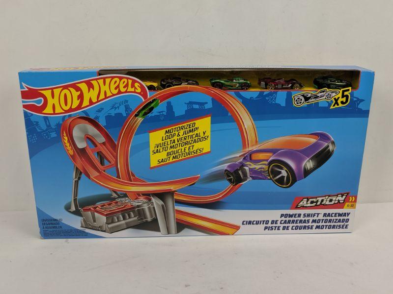 hot wheels action power shift raceway