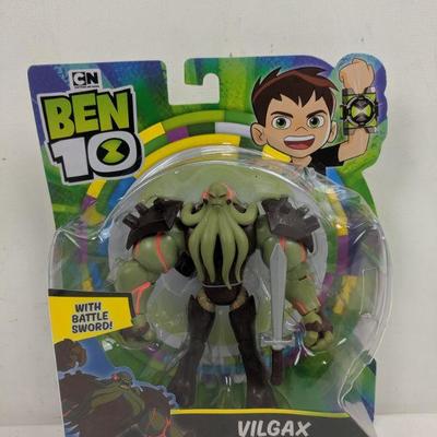 Cartoon Network Ben 10 Vilgax Figure - New