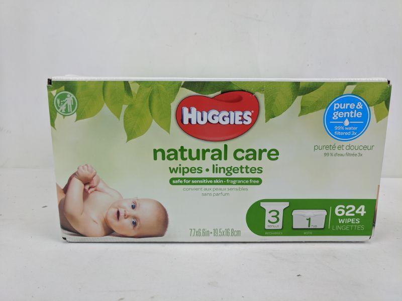 Huggies Natural Care Wipes, 624 Count - New | EstateSales.org