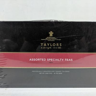 Taylors Assorted Specialty Teas 3.9 oz Expire 1/2020 - New