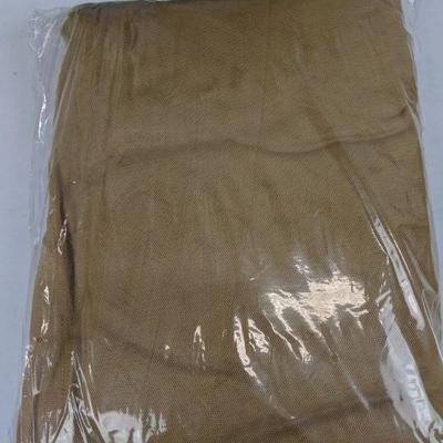 Casablanca Sheer Bed Canopy, Gold - New