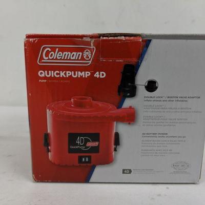 Coleman Quickpump 4D - New