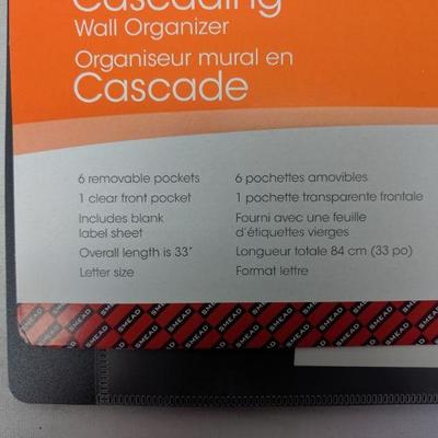 Smead Cascading Wall Organizer - New, Open Package