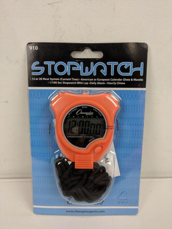 Champion Stopwatch, Orange New