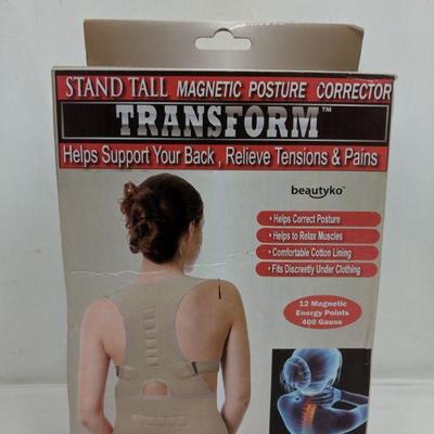 Transform Magnetic Posture Corrector, Large - New
