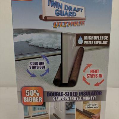 Twin Draft Guard Ultimate, As Seen On TV - New
