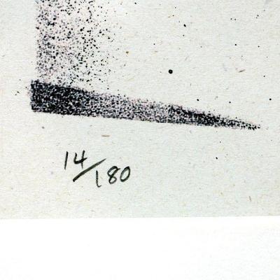 Joel Moskowitz Signed LE Lithograph #14/180 c.2002 Judaica - A-014