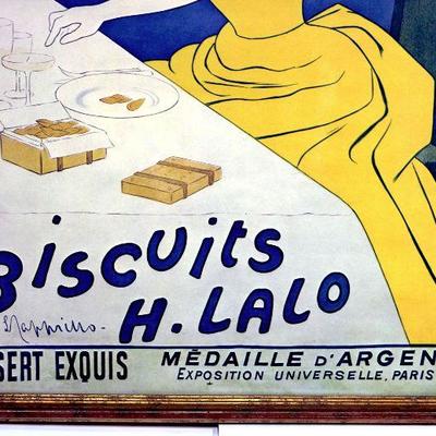 Leonetto Cappiello - Amandines de Provence Biscuits Vintage Victorian Poster