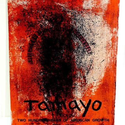Rufino Tamayo Obscure Man 200 Years of American Growth Litho Mourlot c.1976