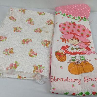 Blankets, Strawberry Shortcake - Unfinished 