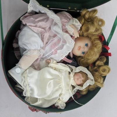 Vintage Porcelain Doll, Baby Doll, Clothing