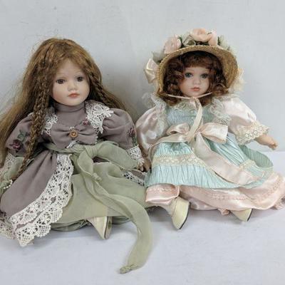 The Connoisseur Collection Porcelain Dolls