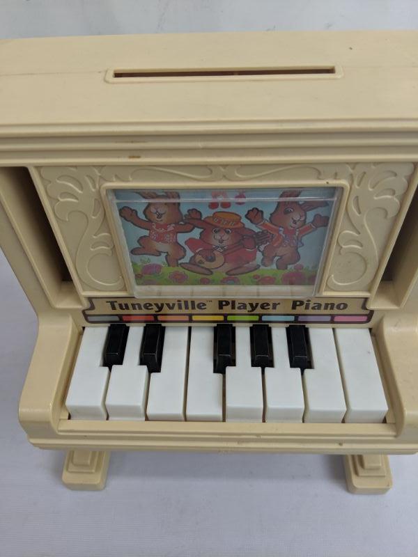 Vintage Tuneyville Player Piano Toy Not Working EstateSales