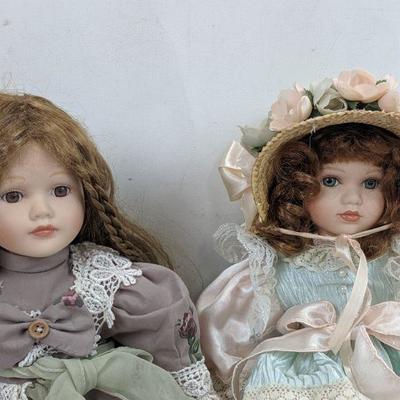 The Connoisseur Collection Porcelain Dolls