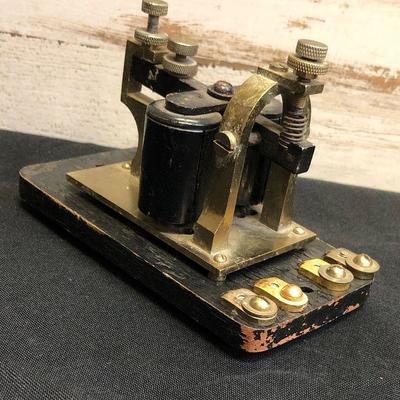 Lot 13 Vintage Telegraph Key Pad 