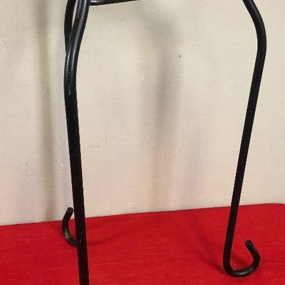 Lot 365 Wrought Iron Plant Stand