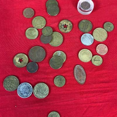 Lot 271 Mixed lot of coins, tokens Foreign coins 