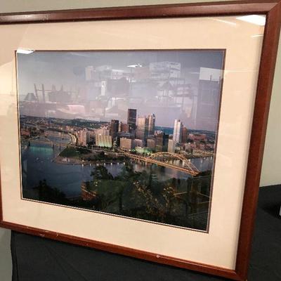 Lot 34 Pittsburgh PA Framed Photo