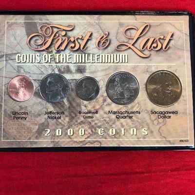 LOT 140 - First and last Coins of the Millennium 