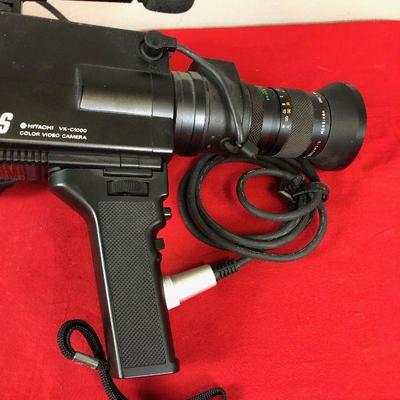 Lot 274 - Hitachi Video Color Camera with Microphone 