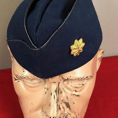 Lot 343 US Air Force Garrison Cap With Major insignia on Cap