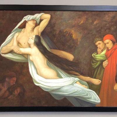 Framed art Print - Reproduction Dante'